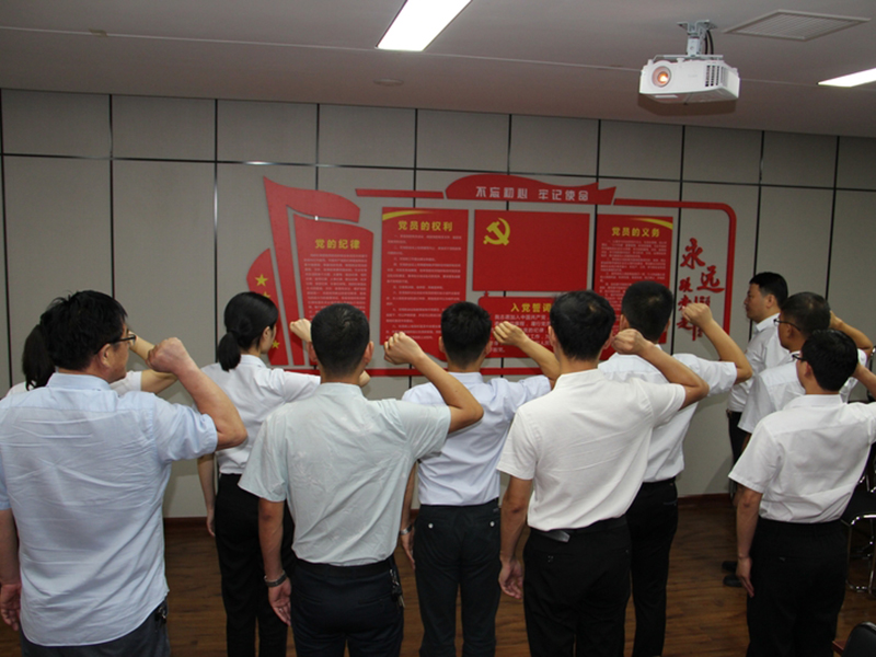 重溫入黨誓詞，永葆黨員初心
